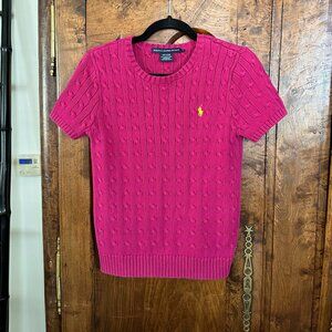 Ralph Lauren Sport Cotton Cable Knit Sweater